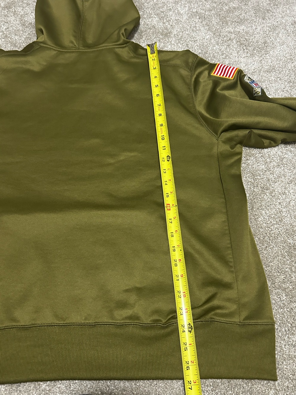 Nike Denver Broncos Salute to Service Hoodie Men’s XXL Olive Green NFL - Picture 8 of 8